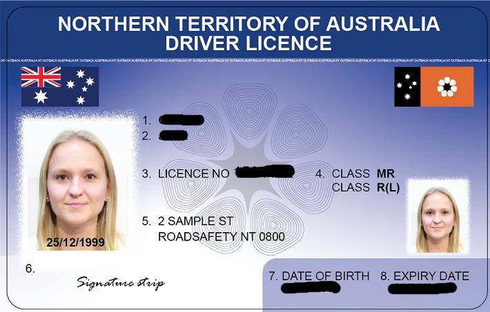 Buy northern territory driver's license